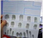 Finger Print Card